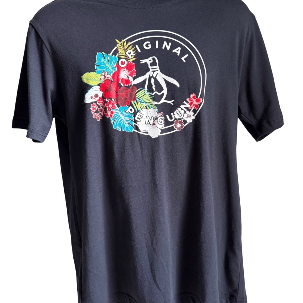 Original Penguin Men’s Medium Navy Graphic T-Shirt